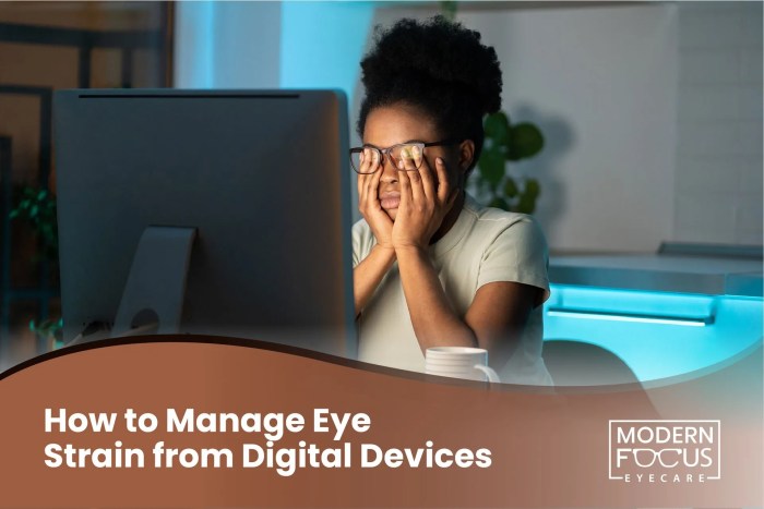 How to Manage Eye Strain from Digital Devices | Modern Focus